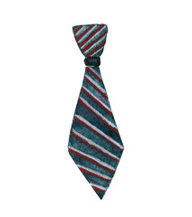 Isolated on white background watercolor male tie element to the design for Father's Day or the day of the birth of the man