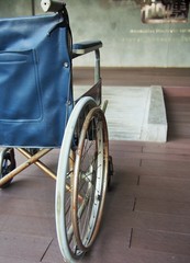 Disabled ramp for disabled wheelchair
