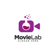 Movie Lab Logo Design Template
