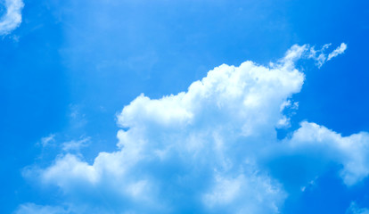 blue sky background