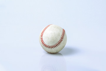Baseball ball isolated on white background