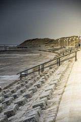 Obraz premium Wellenbrecher auf Norderney