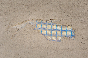 Crack in the wall texture