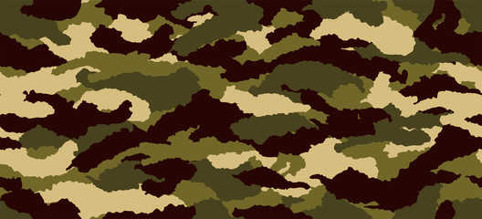 Camouflage background. Seamless pattern.Vector. 迷彩パターン