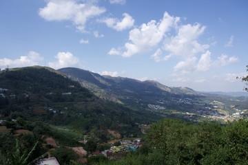 View from top of the hill