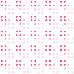 seamless pattern with pink dots