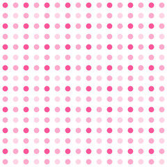 seamless pattern with pink dots