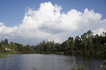 View from top of the hill