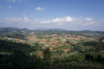 View from top of the hill