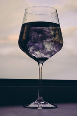 glass of wine