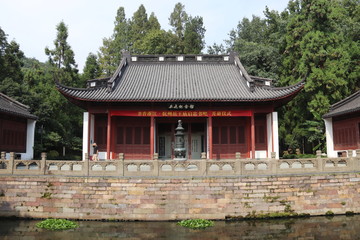 Fototapeta na wymiar Temple à Hangzhou, Chine 