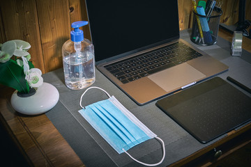 Work at Home in virus time