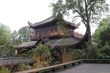 Temple à Hangzhou, Chine	
