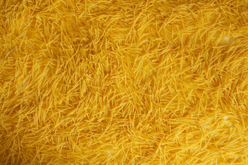 Background of vermicelli pasta texture. Close up.
