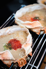 Boiled crab meat paste (kani miso)