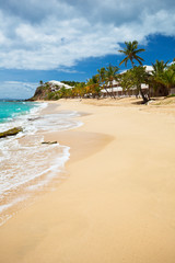 Curtain Bluff Beach In Antigua