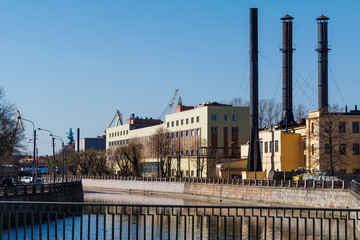 Moika River Embankment, Saint Petersburg, Russia