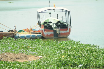 a boat waiting for passenger - Arabian Sea 