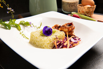Delicious Thai food prepared by authentic Thai chefs who have strong spicy seasonings from authentic Thai spices.
