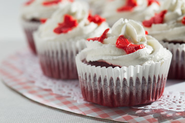 Red velvet cupcake