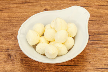 Natural tasty baby Mozarella cheese