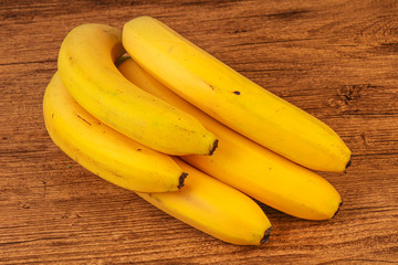 Fototapeta na wymiar Sweet tasty banana over backgrouns