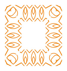 mandala in indian style illustration 