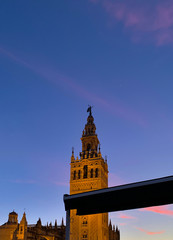 Obraz premium Giralda tower, Seville, Spain