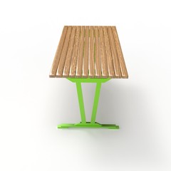 3d image of a forged table Modern 1