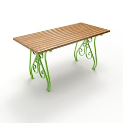 3d image of a forged table Vena 5