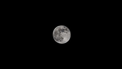 Supermoon from Las Palmas de Gran Canaria