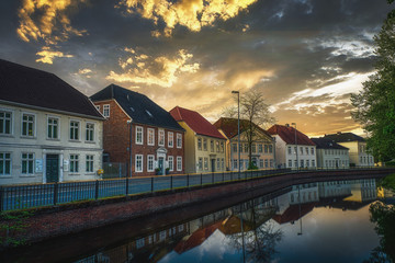 Häuser an der Mühlenhunte