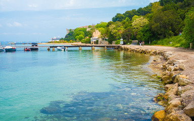 Coast on Île Sainte-Marguerite
in cote azure Cannes
