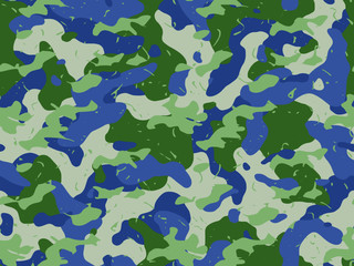 Full seamless camouflage texture skin pattern vector for military textile. Usable for Jacket Pants Shirt and Shorts. Dirty army camo masking design for hunting fabric print and wallpaper. 