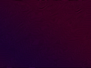 Audio light waves with color in the air