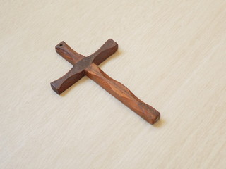 Cruz de madera