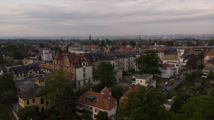 Fototapeta na wymiar Dresden Aerial view