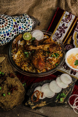 Chicken Biryani Indian Royal Food