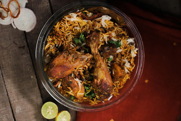 Chicken Biryani Indian Royal Food