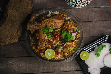 Chicken Biryani Indian Royal Food