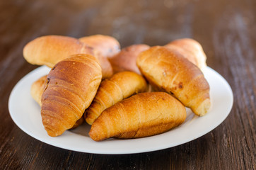 Tasty homemade baking, fresh food