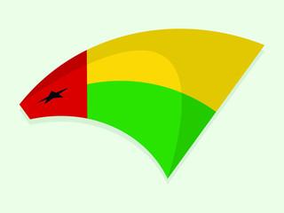 Guinea Bissau national flag 