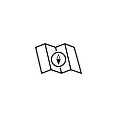 pinned location flat icon vector logo design trendy