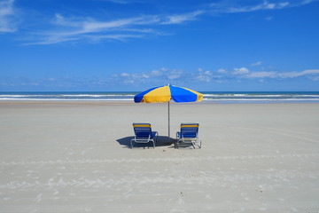 umbrellas on the beach