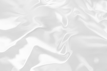 . White liquid shiny background.