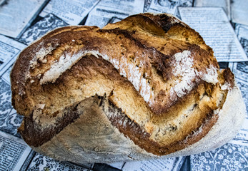 Pan de Masa madre de trigo