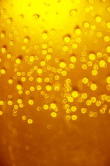 Blurred golden abstract background