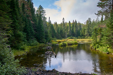 lake in the mountains