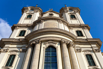 Minorite church in Eger, Hungary