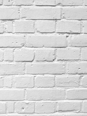 white brick wall
